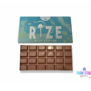 Rize Milk Chocolate Crunch mushroom bar 12 grams Megadose
